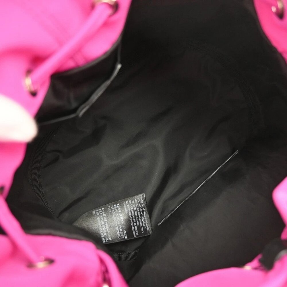 BUYIT Balenciaga Pink Nylon Wheel XS Shoulder Bag NQ04007 - Picture 4 of 6